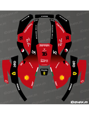 Adesivo Scuderia F1 Edition - Robot rasaerba Husqvarna AUTOMOWER - Idgrafix