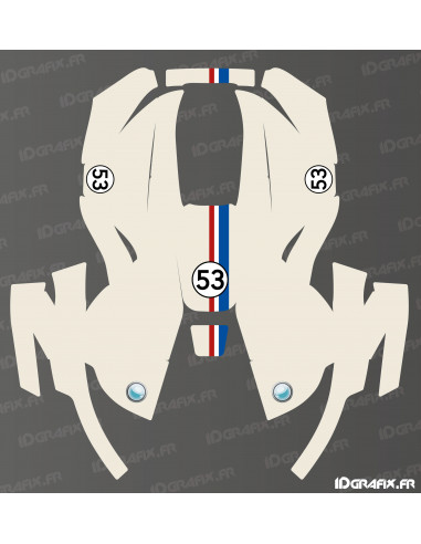 Sticker Herbie 53 Edition - Robot de tonte Husqvarna AUTOMOWER -  Idgrafix