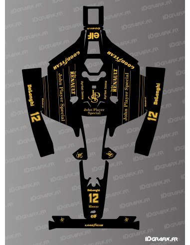 Adesivo John Player Special F1 - Rasaerba robotizzato Mammotion LUBA 2