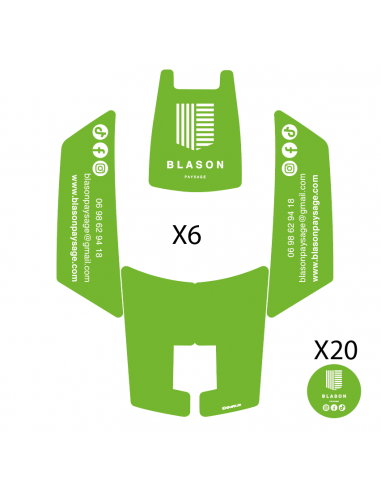 copy of Adesivo Porsche 911 Edition - Robot rasaerba KRESS RTK - KR 133E / KR 136E / KR 233E / KR 236E