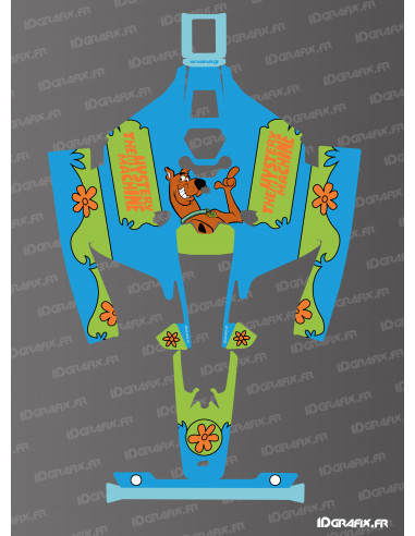 Adesivo Scooby Doo Edition - Robot falciante Mammotion LUBA 2