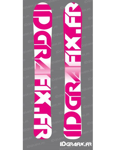 Adhesius Idgrafix Edition (rosa) per a SKI - Idgrafix