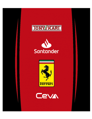 Scuderia flat bottom sticker - Osmani