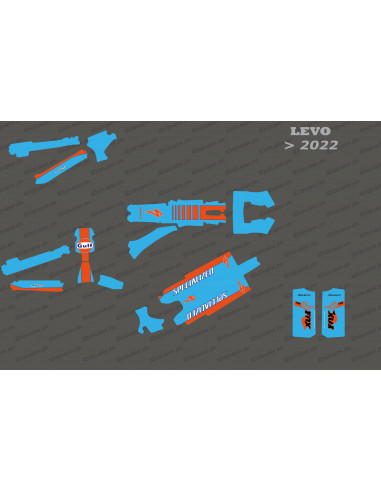 Gulf Full graphic kit - Specialized Levo (after 2022) - Idgrafix