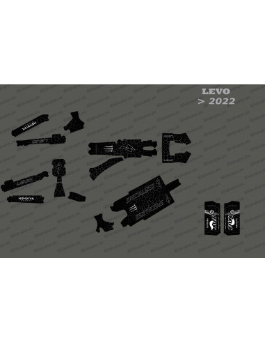 Monster Full Decal Kit (Black) - Specialized Levo (after 2022) - Idgrafix