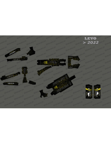 Kit decorativo Monster Full (Giallo) - Specialized Levo (dopo il 2022) - Idgrafix