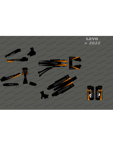 Kit decorativo completo GP Edition (Arancione) - Specialized Levo (dopo il 2022) - Idgrafix