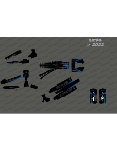 Kit de decoració complet edició GP (blau) - Specialized Levo (després del 2022) - Idgrafix