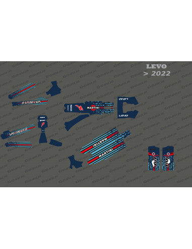 Kit gràfic complet de l'edició Martini - Specialized Levo (després del 2022) - Idgrafix