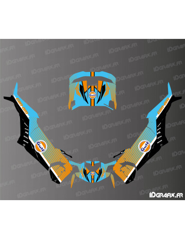 Dekorationsset Gulf Vintage Edition – Idgrafix – Can Am Maverick X3 R – Idgrafix