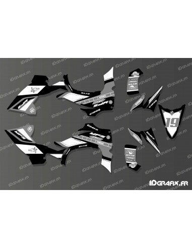 Kit de decoració complet Yamaha 60è (negre) - IDgrafix - Yamaha YFZ 450 / YFZ 450R - Idgrafix