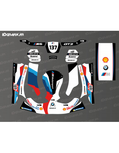 Kit déco BMW Edition Personnalisé pour Karting BIREL X30 -  Idgrafix