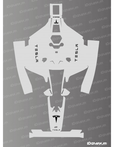 Adhesiu Tesla Edition (gris) - Robot de sega Mammotion LUBA 2 - Idgrafix