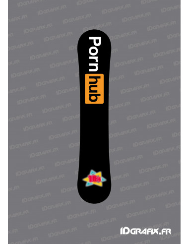 Porn Edition Stickers for Snowboard - Idgrafix