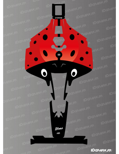 Sticker Coccinelle Edition - Robot de tonte Mammotion LUBA 2 X -  Idgrafix