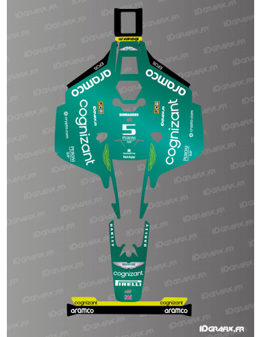 Sticker Aston Martin F1 Edition - Robot de tonte Mammotion LUBA 2 X -  Idgrafix