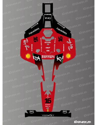 Adesivo Scuderia F1 Edition - Robot tagliaerba Mammotion LUBA 2 X - Idgrafix