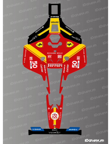 Adesivo Scuderia Le Mans Edition - Robot tagliaerba Mammotion LUBA 2 X - Idgrafix