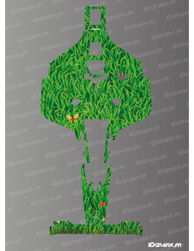 Adesivo Lawn Edition - Robot tagliaerba Mammotion LUBA 2 X - Idgrafix