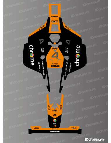 Adesivo MC Laren F1 Edition - Robot falciante Mammotion LUBA 2 X - Idgrafix