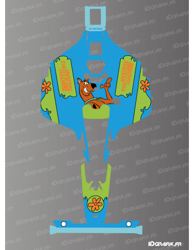 Adesivo Scooby Doo Edition - Robot tagliaerba Mammotion LUBA 2 X - Idgrafix