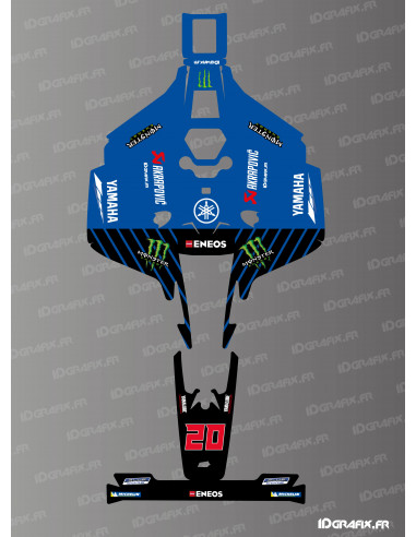 Sticker Quartararo Moto GP Edition - Robot de tonte Mammotion LUBA 2 X -  Idgrafix