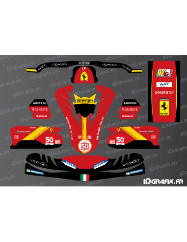 Kit déco Scuderia Le Mans Edition pour Karting TonyKart - OTK M11 -  Idgrafix