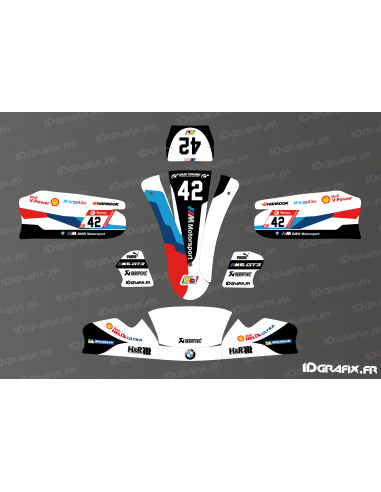 Kit de decoració BMW Edition per Karting Mini/Cadet MK 20 - Idgrafix