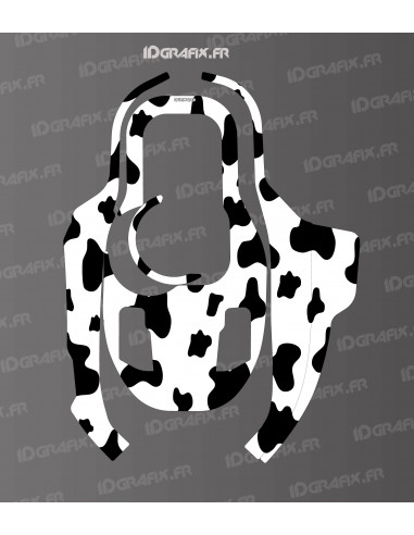 Cow Edition Sticker - KRESS KR 120E / KR 121E / KR 122E robotic mower - Idgrafix