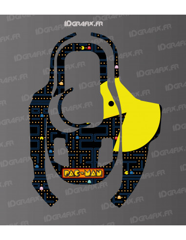 PacMan Edition Aufkleber - KRESS KR 120E / KR 121E / KR 122E Mähroboter - Idgrafix