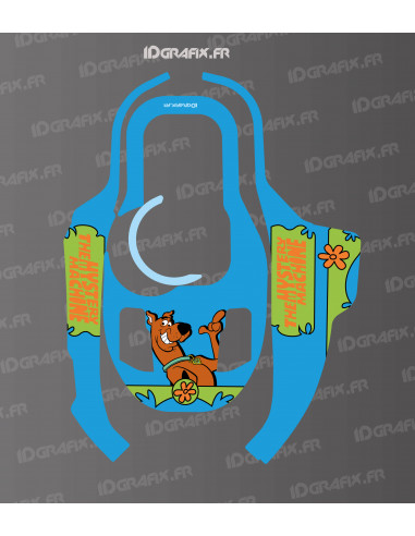 Adesivo Scoobydoo Edition - Robot tagliaerba KRESS KR 120E / KR 121E / KR 122E - Idgrafix