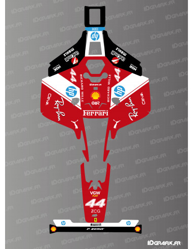 Adesivo Scuderia F1 Hamilton Edition - Robot tagliaerba Mammotion LUBA 2 X - Idgrafix