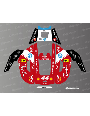 Sticker Scuderia F1 Hamilton Edition - Robot de tonte Mammotion YUKA -  Idgrafix