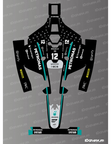 Adhesiu Antonelli de Mercedes F1 Edition - Robot tallagespa Mammotion LUBA 2 - Idgrafix