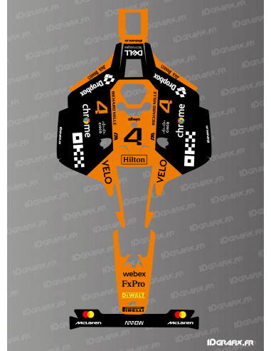 Adesivo Norris Mc Laren F1 Edition - Robot tagliaerba Mammotion LUBA 2 X - Idgrafix