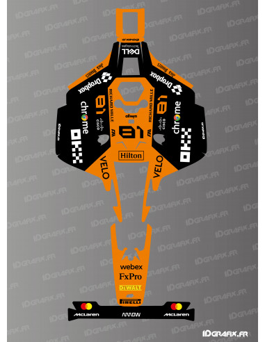 Mc Laren F1 Edition Piastri Adesivo - Mammotion LUBA 2 X Robot Tosaerba - Idgrafix