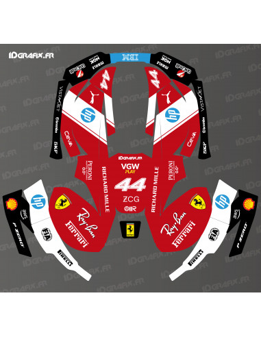 Sticker Scuderia F1 Edition Hamilton - Husqvarna AUTOMOWER robotic lawnmower - Idgrafix