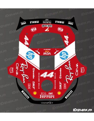 Adesivo Scuderia F1 Edition Hamilton - Stihl Imow 5 - Imow 6 - Imow 7 - Robot tagliaerba Idgrafix