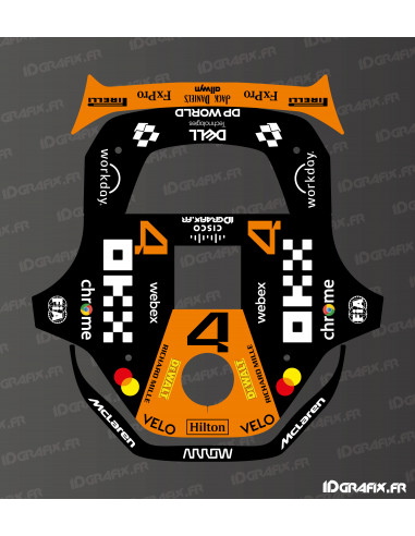 Adesivo Norris Mc Laren F1 Edition - Stihl Imow 5 - Imow 6 - Imow 7 Robot rasaerba - Idgrafix