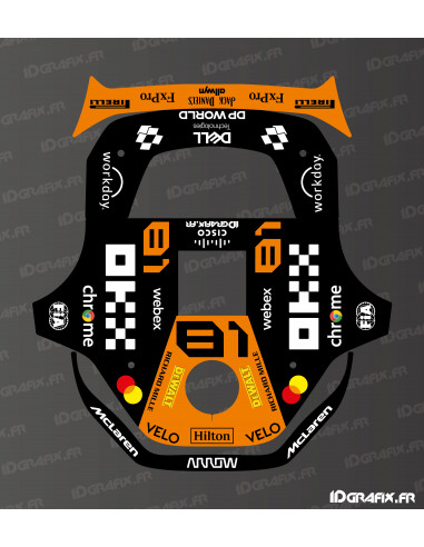 Mc Laren F1 Edition Piastri Adesivo - Stihl Imow 5 - Imow 6 - Imow 7 Robot Tosaerba - Idgrafix