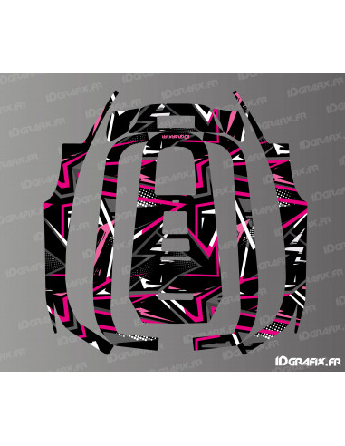 Sticker Dynamics Edition (Pink) - ECOVACS Goat A1600 RTK robotic lawnmower