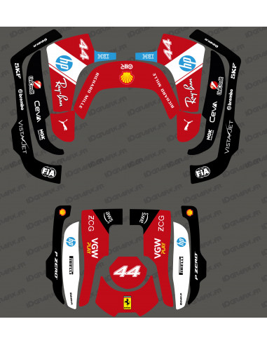 Adesivo Scuderia F1 Edition Hamilton - Robot tagliaerba Husqvarna AUTOMOWER 435-535 AWD