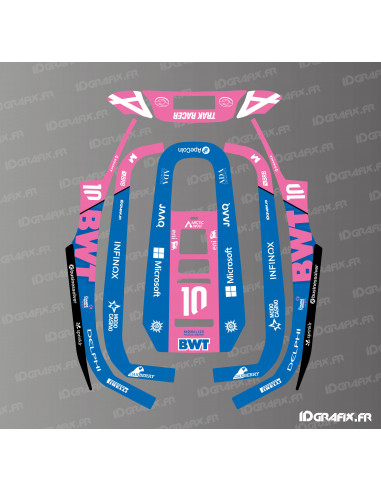 Alpine F1 Edition sticker - ECOVACS Goat A1600 RTK robotic lawnmower