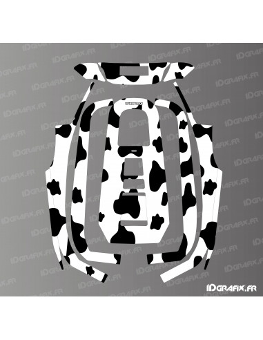 Cow Edition Sticker - ECOVACS Goat A1600 RTK mowing robot