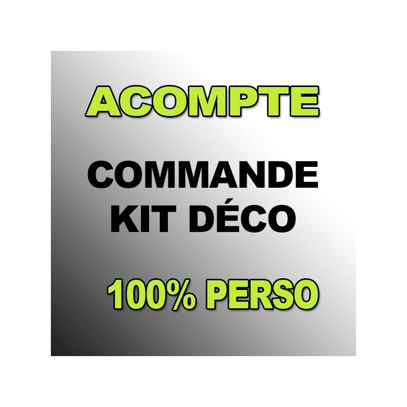 Kit Déco Moto Husqvarna 100% PERSO